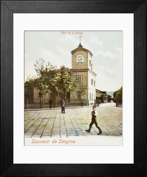 Framed Print : Izmir, Turkey - Railway Station Framed Print : Izmir, Turkey - Railway Station