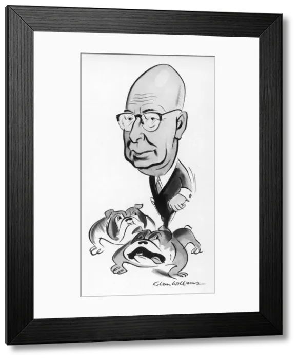 Framed Print : T. Roger Boulton, Crufts chairman Framed Print : T. Roger Boulton, Crufts chairman
