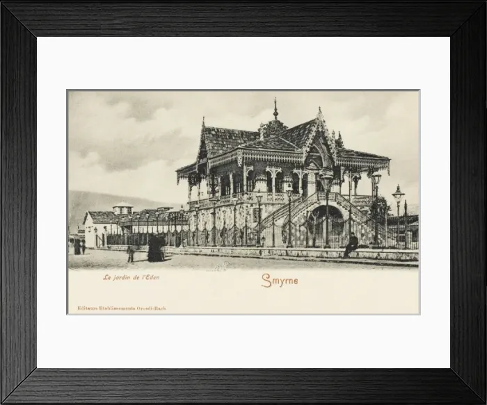 Framed Print : Izmir, Turkey - Restaurant Framed Print : Izmir, Turkey - Restaurant