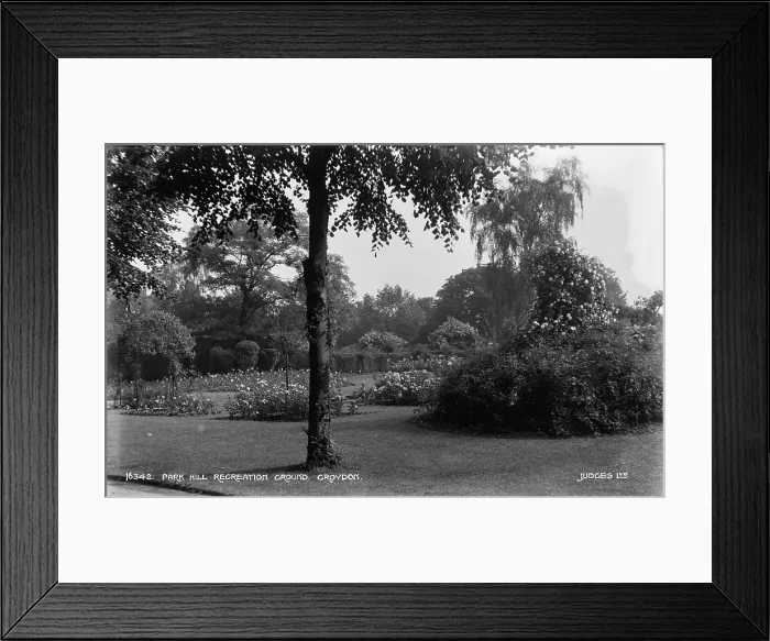 Framed Print : Park Hill Recreation Ground Framed Print : Park Hill Recreation Ground