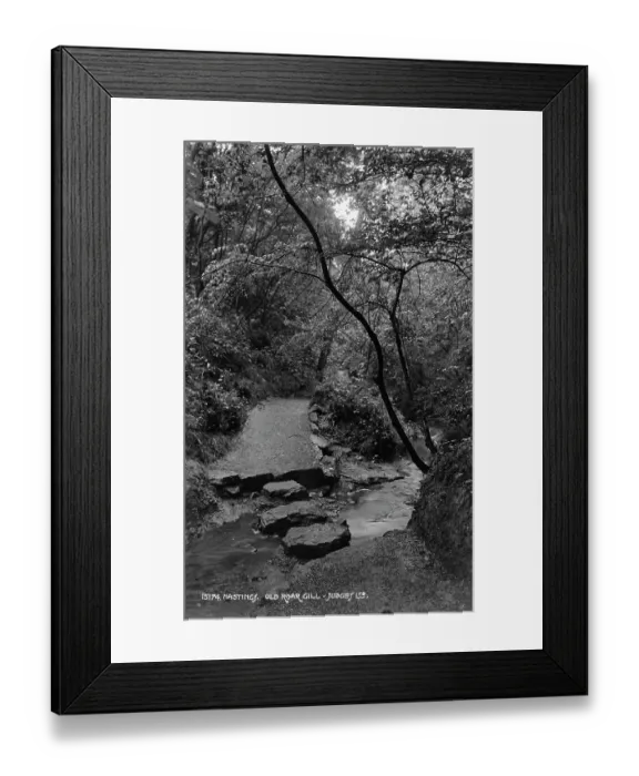 Framed Print : Old Roar Gill Pathway Framed Print : Old Roar Gill Pathway