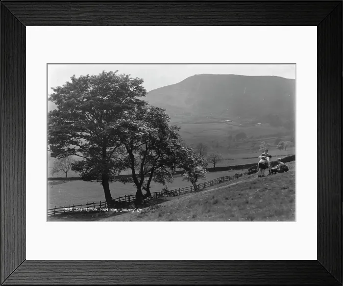 Framed Print : Scenic View of Mam Tor in Castleton Framed Print : Scenic View of Mam Tor in Castleton
