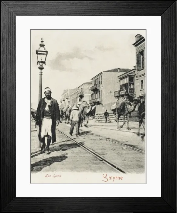 Framed Print : Izmir, Turkey - The Quayside Framed Print : Izmir, Turkey - The Quayside