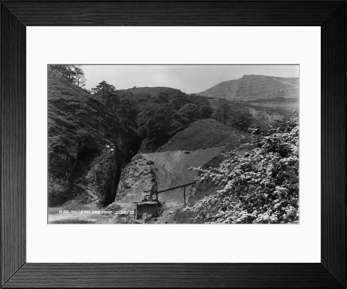 Framed Print : Castleton Odin Mine Framed Print : Castleton Odin Mine