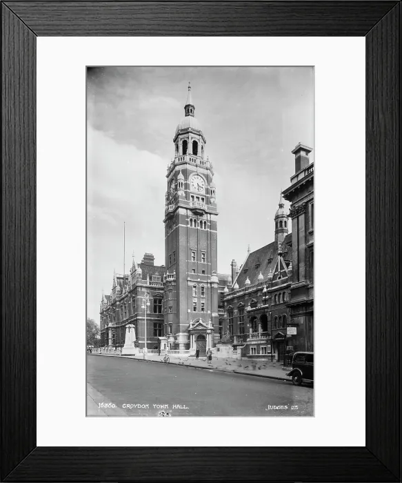 Framed Print : Croydon Town Hall Framed Print : Croydon Town Hall