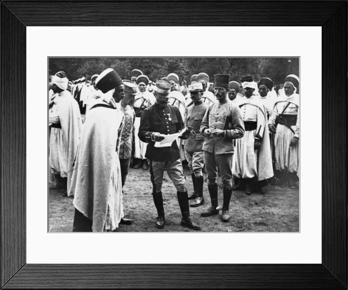 Framed Print : Spahis, 1915 Framed Print : Spahis, 1915