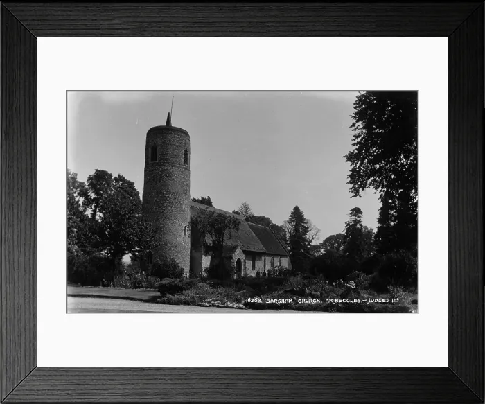 Framed Print : Barsham Church Framed Print : Barsham Church