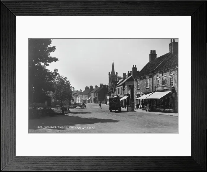 Framed Print : A Quiet Day in Thornton Dale Framed Print : A Quiet Day in Thornton Dale