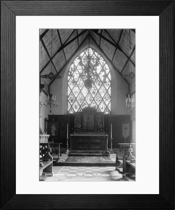 Framed Print : The Altar of Barsham Church Framed Print : The Altar of Barsham Church