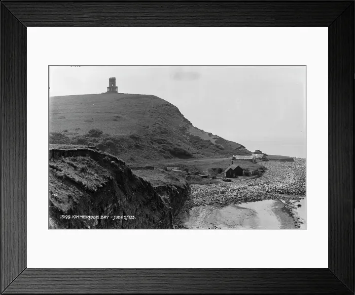 Framed Print : Kimmeridge Bay Landscape Framed Print : Kimmeridge Bay Landscape