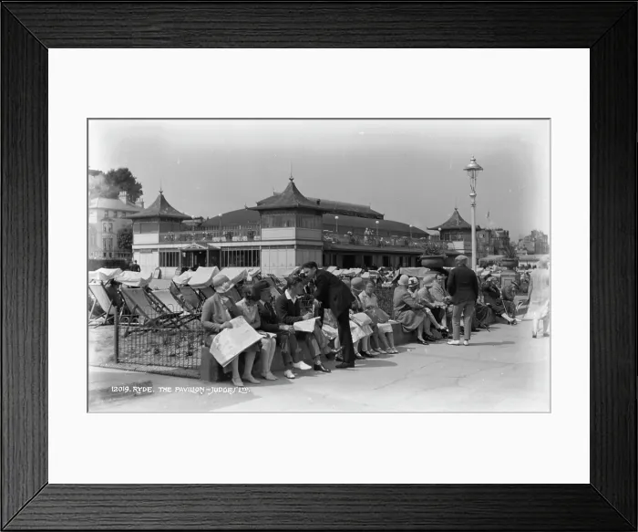 Framed Print : A Day at the Pavilion Framed Print : A Day at the Pavilion