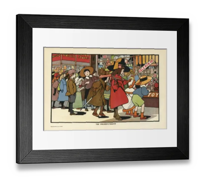 Framed Print : The Childrens Window Framed Print : The Childrens Window