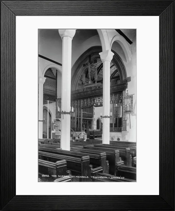 Framed Print : The Screen of St. Michael's Church Framed Print : The Screen of St. Michael's Church