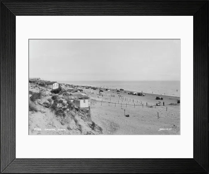 Framed Print : Camber Sands Beach Scene Framed Print : Camber Sands Beach Scene