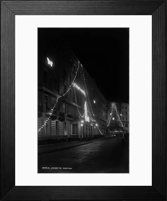 Framed Print : Albany Hotel at Night Framed Print : Albany Hotel at Night