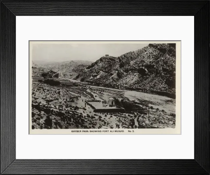 Framed Print : Khyber Pass, Afghanistan - Fort Ali-Musjid Framed Print : Khyber Pass, Afghanistan - Fort Ali-Musjid