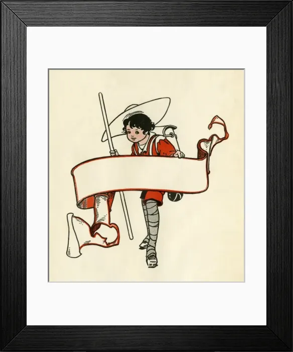 Framed Print : Charles Robinson Bookplate Framed Print : Charles Robinson Bookplate
