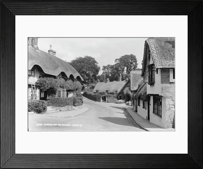 Framed Print : The Old Village, Shanklin Framed Print : The Old Village, Shanklin