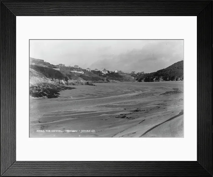 Framed Print : The Gannel, Newquay Framed Print : The Gannel, Newquay