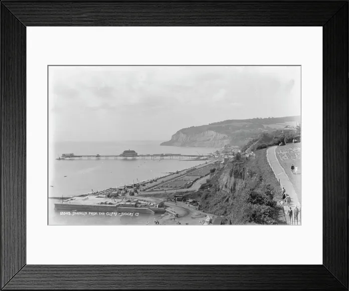 Framed Print : Shanklin from the Cliffs Framed Print : Shanklin from the Cliffs