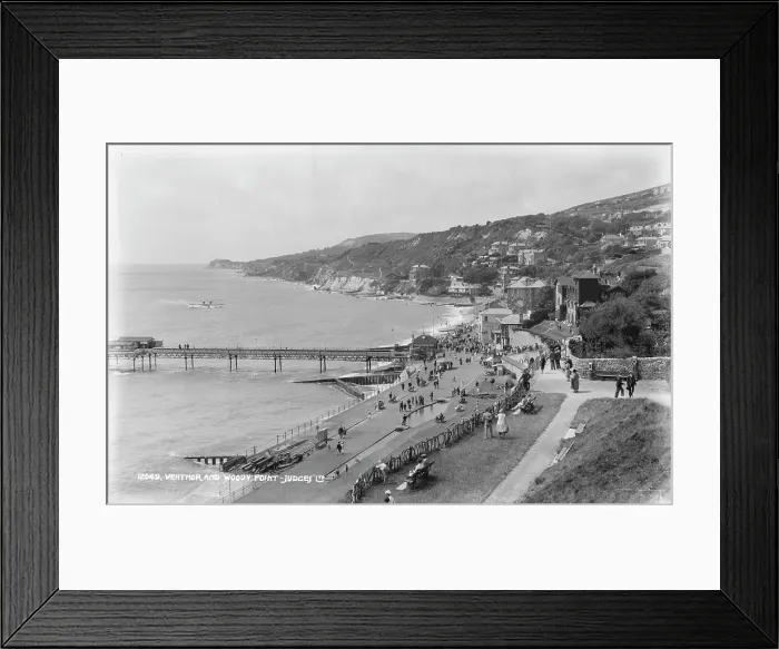 Framed Print : Ventnor and Woody Point Framed Print : Ventnor and Woody Point
