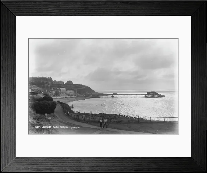 Framed Print : Early Morning in Ventnor Framed Print : Early Morning in Ventnor