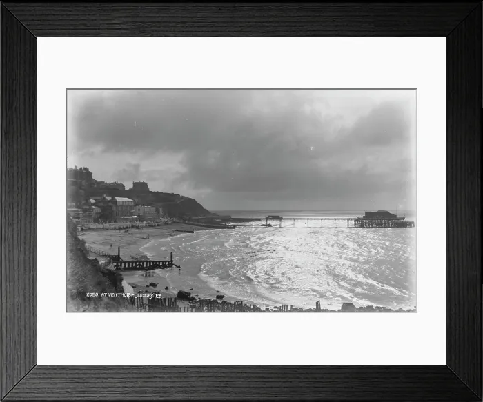 Framed Print : Scenic View of Ventnor Beach Framed Print : Scenic View of Ventnor Beach