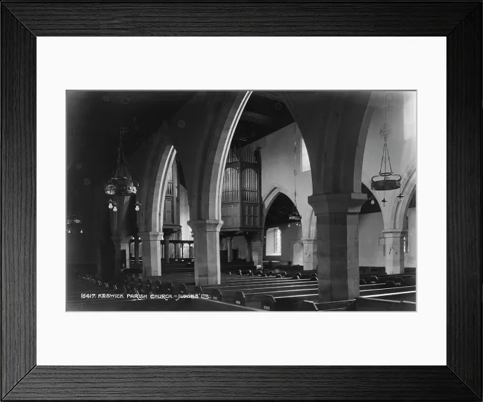 Framed Print : Interior of Keswick Parish Church Framed Print : Interior of Keswick Parish Church