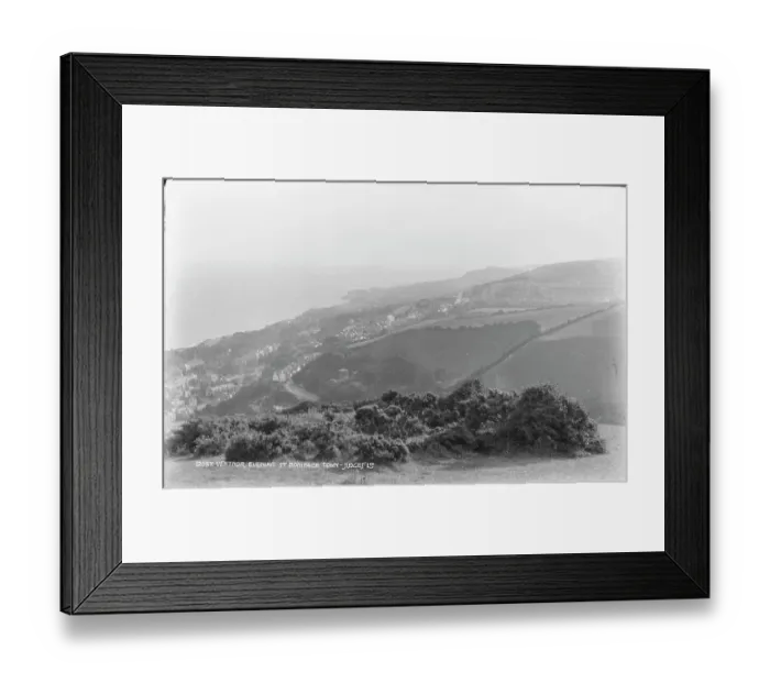 Framed Print : Evening View from St. Boniface Down Framed Print : Evening View from St. Boniface Down