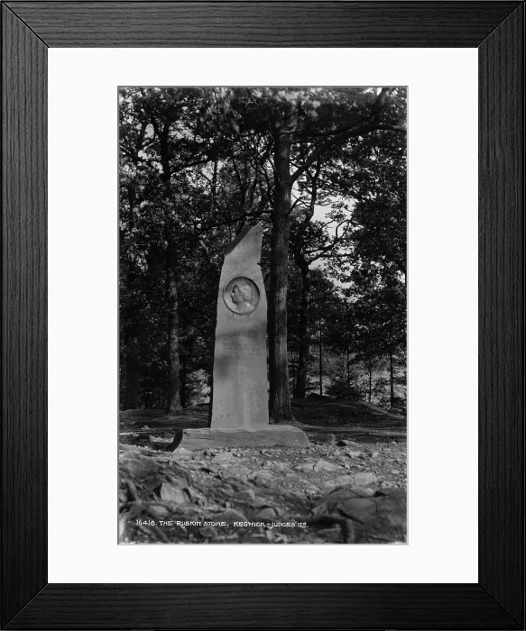 Framed Print : The Ruskin Stone Framed Print : The Ruskin Stone