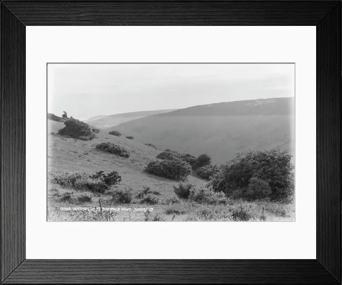 Framed Print : Scenic View from St. Boniface Down Framed Print : Scenic View from St. Boniface Down