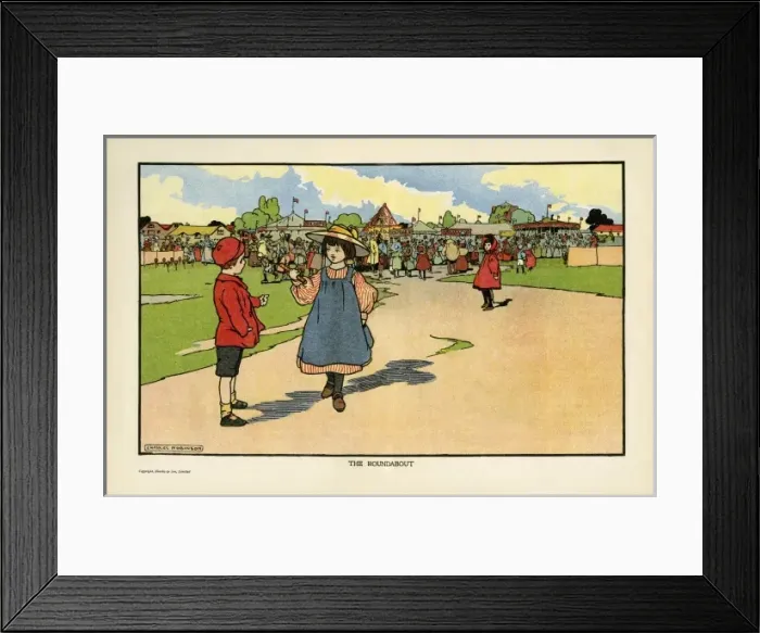 Framed Print : The Roundabout Framed Print : The Roundabout