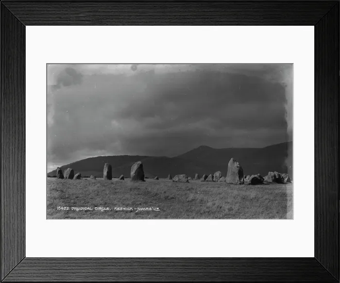 Framed Print : Druidal Circle in Keswick Framed Print : Druidal Circle in Keswick