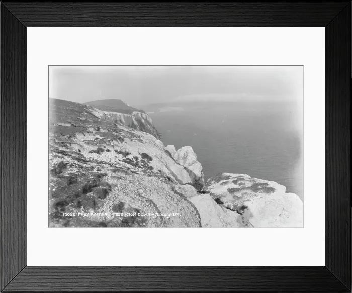 Framed Print : Scenic View from Tennyson Down Framed Print : Scenic View from Tennyson Down