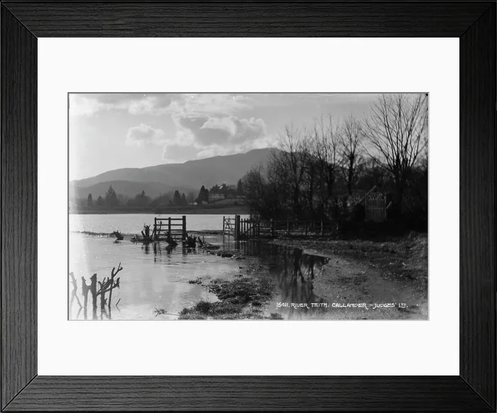 Framed Print : River Teith at Callander