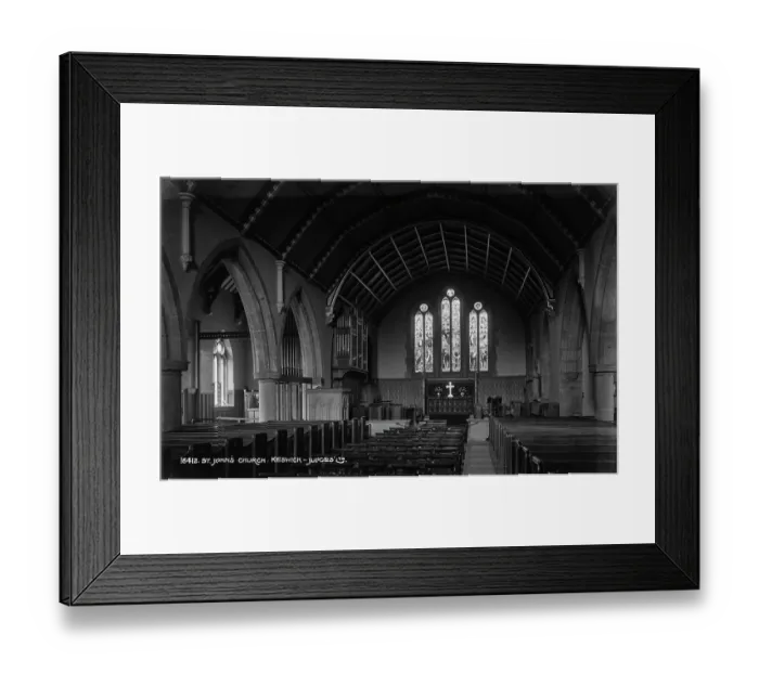 Framed Print : Interior of St. John's Church Framed Print : Interior of St. John's Church