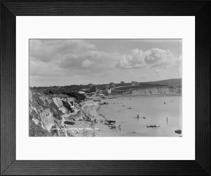Framed Print : Scenic View of Freshwater Bay Framed Print : Scenic View of Freshwater Bay