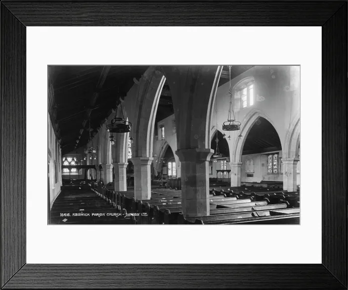 Framed Print : Interior of Keswick Parish Church Framed Print : Interior of Keswick Parish Church