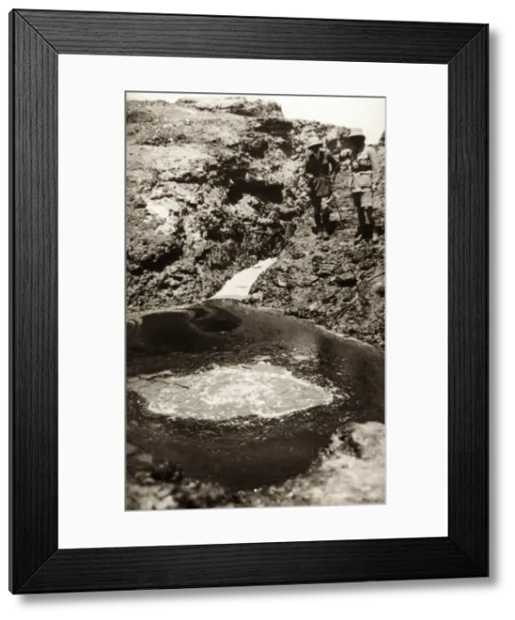 Framed Print : Oil Spring - Iraq Framed Print : Oil Spring - Iraq