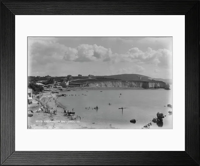 Framed Print : Scenic View of Freshwater Bay Framed Print : Scenic View of Freshwater Bay