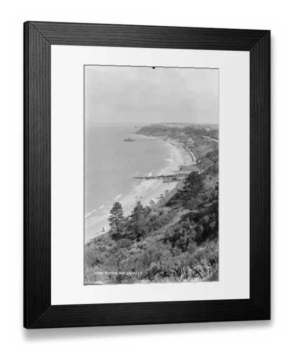 Framed Print : Scenic View of Totland Bay Framed Print : Scenic View of Totland Bay