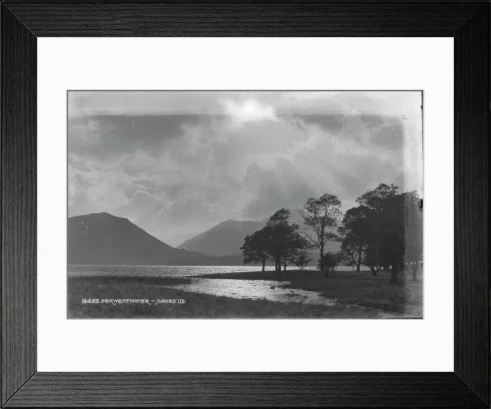 Framed Print : Serene Landscape at Derwentwater Framed Print : Serene Landscape at Derwentwater