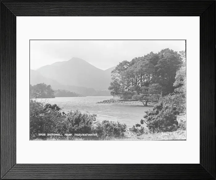 Framed Print : Broomhill Point, Derwentwater Framed Print : Broomhill Point, Derwentwater