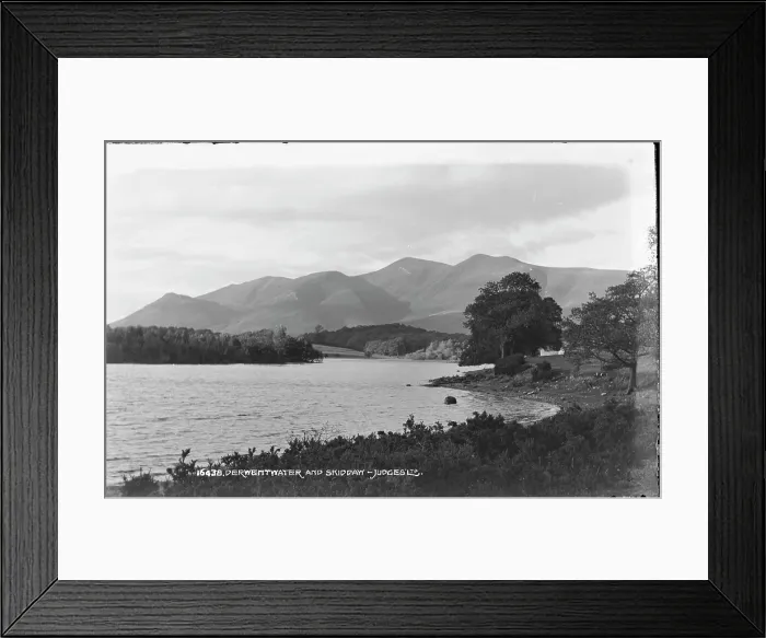 Framed Print : Derwentwater and Skiddaw Framed Print : Derwentwater and Skiddaw