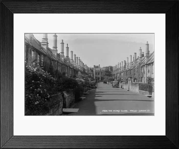 Framed Print : The Vicars Close Framed Print : The Vicars Close