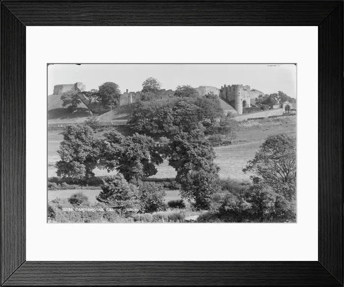 Framed Print : Carisbrooke Castle Framed Print : Carisbrooke Castle