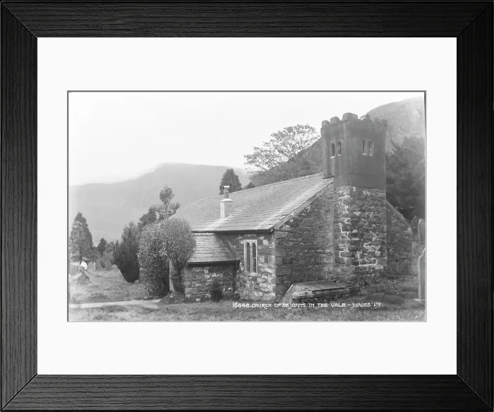 Framed Print : Church of St. John's in the Vale Framed Print : Church of St. John's in the Vale