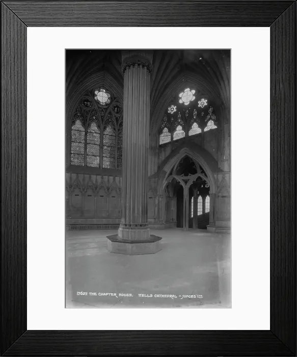 Framed Print : The Chapter House of Wells Cathedral Framed Print : The Chapter House of Wells Cathedral