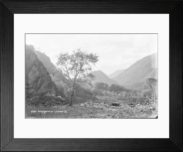 Framed Print : Scenic View of Borrowdale Framed Print : Scenic View of Borrowdale