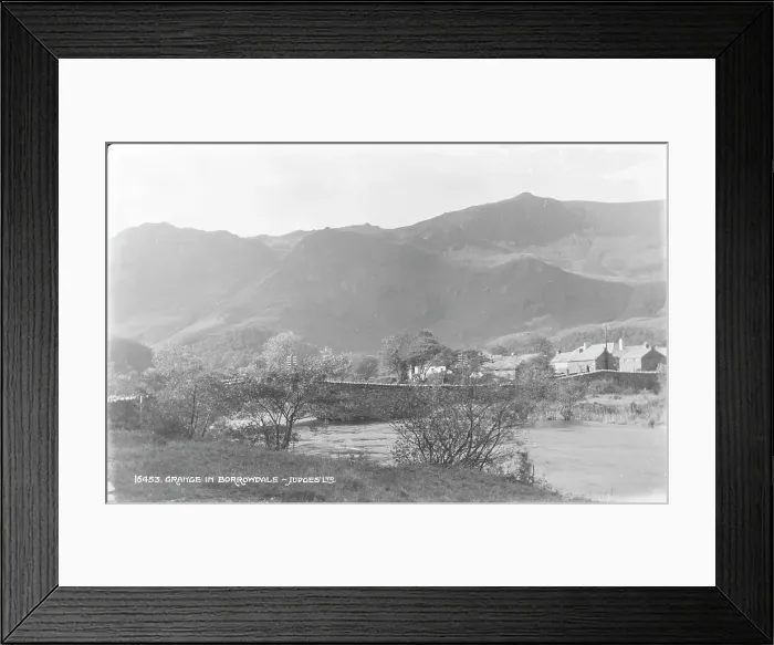 Framed Print : Grange in Borrowdale Framed Print : Grange in Borrowdale